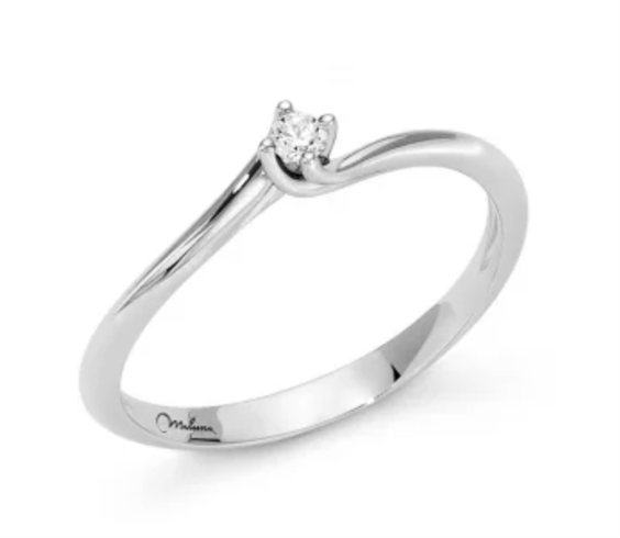 Anello Miluna Donna in Oro Diamante 0.05 Ct LID3264-005G7 - LID3264-005G7